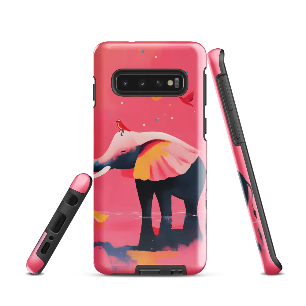 Whimsical Serenity: The Playful Elephant