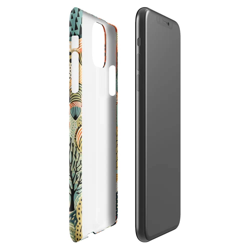 Whimsical Forest Patterns | Phone Case |  11 Pro Max | Snap Case | Glossy