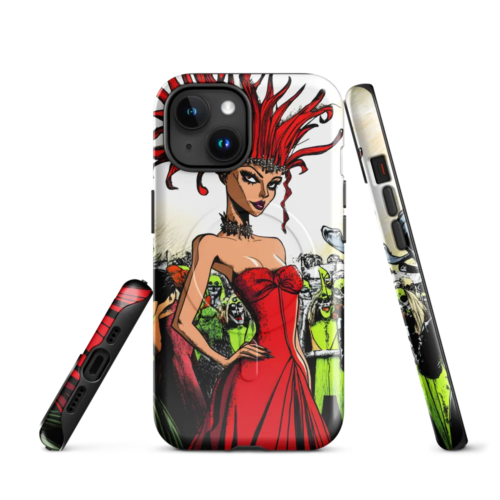 Fiery Elegance: A Fashion Statement
