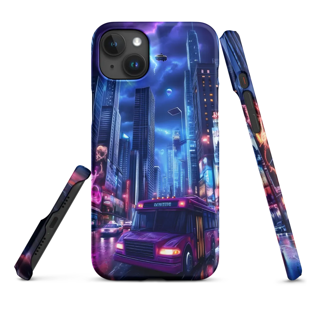 City of Neon Dreams | Phone Case |  15 Plus | Snap Case | Matte