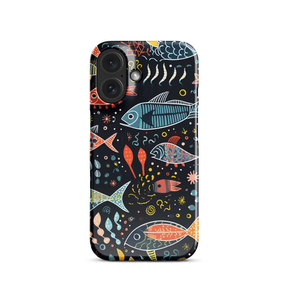 Whimsical Underwater Dance | Phone Case |  16 | Snap Case | Glossy