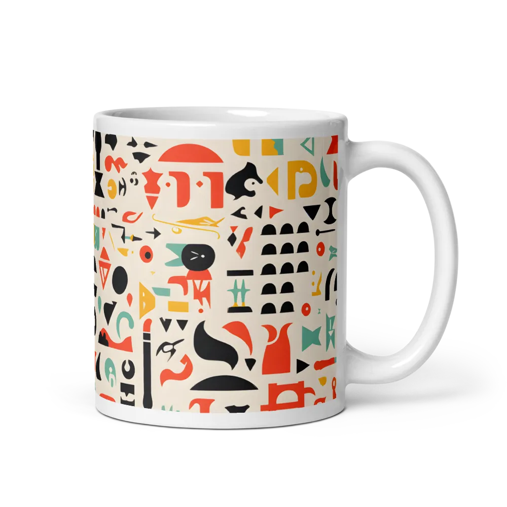 A Symphony of Symbols | Mug with White inside | 11 oz