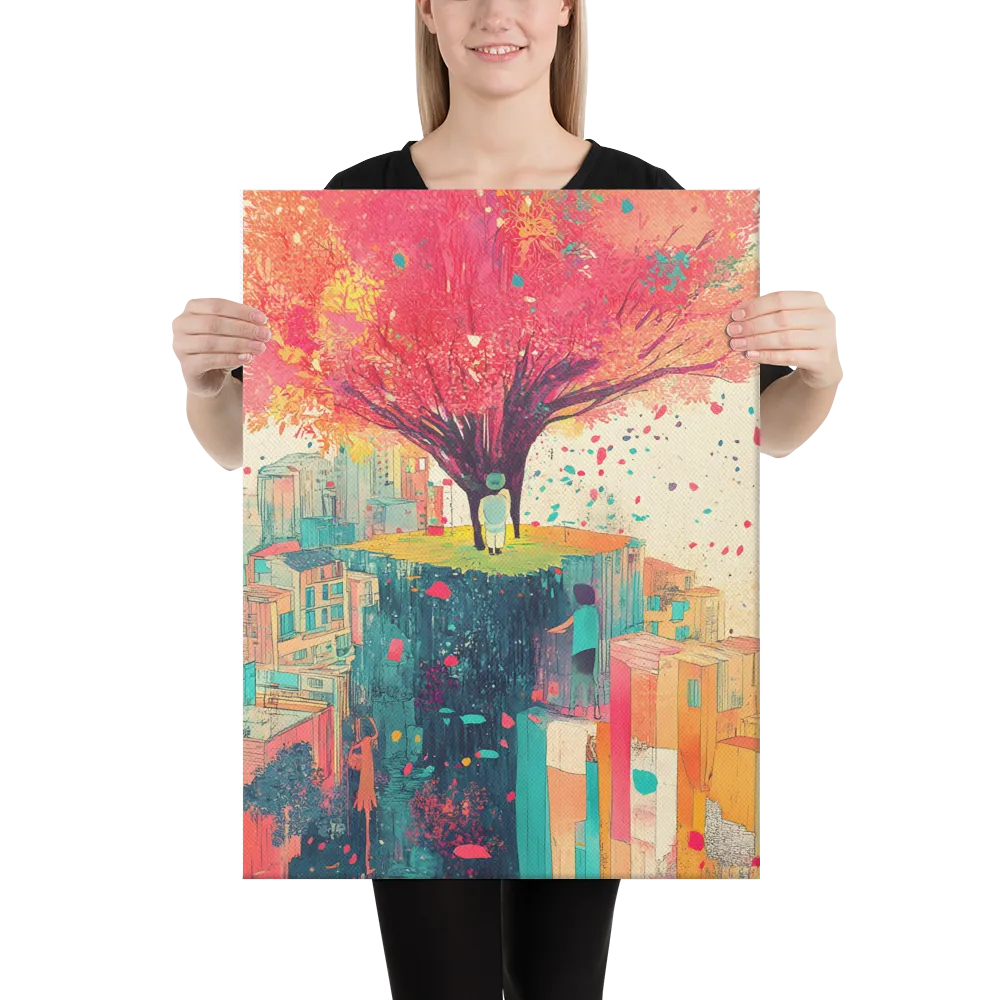 Whispers of Urban Dreams | Canvas | 18″×24″