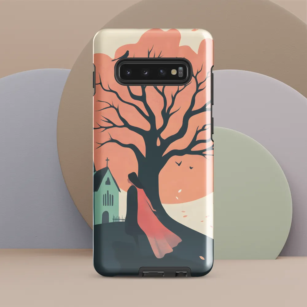 Echoes of Solitude | Phone Case |  S10 Plus | Tough Case | Glossy