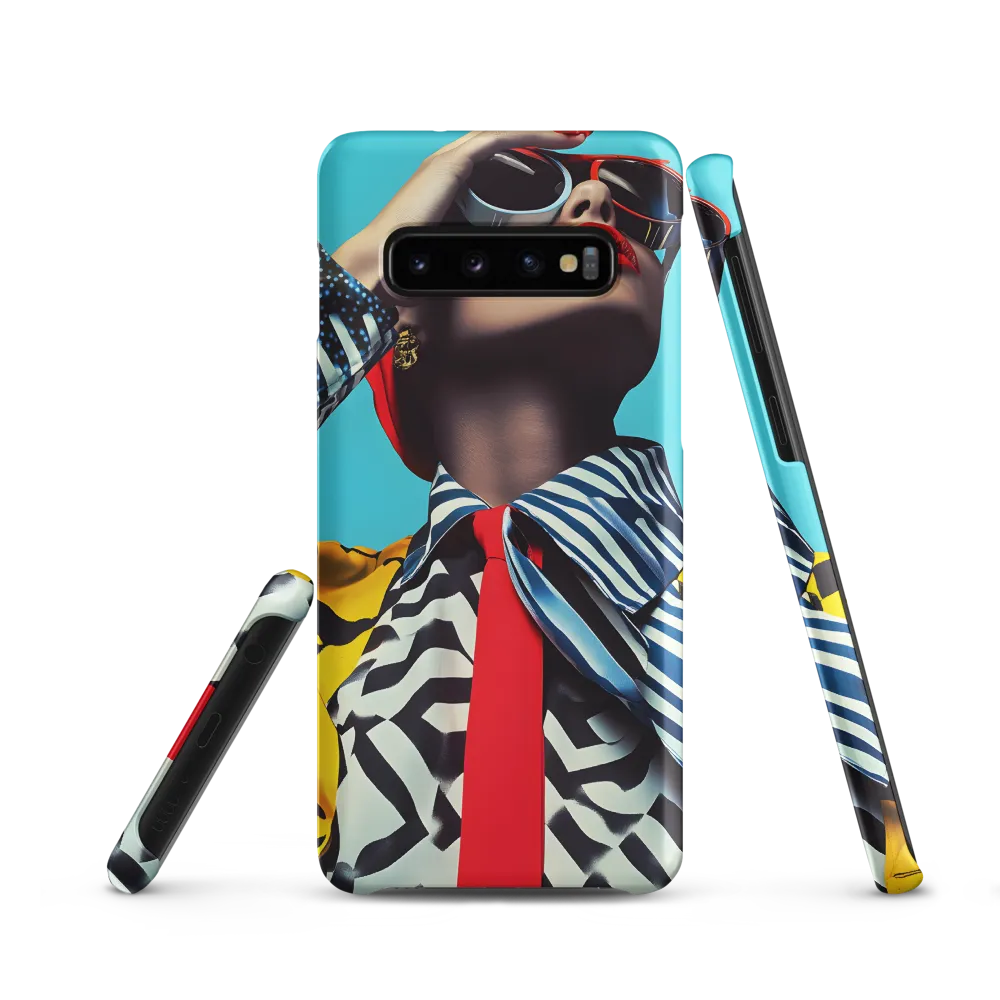 Chic Confidence in Bold Patterns