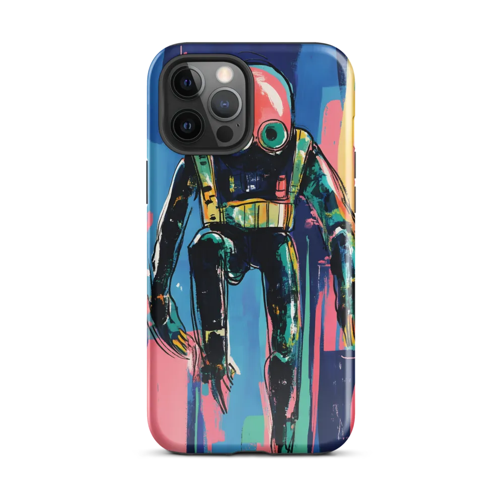 Diver in Vibrant Motion