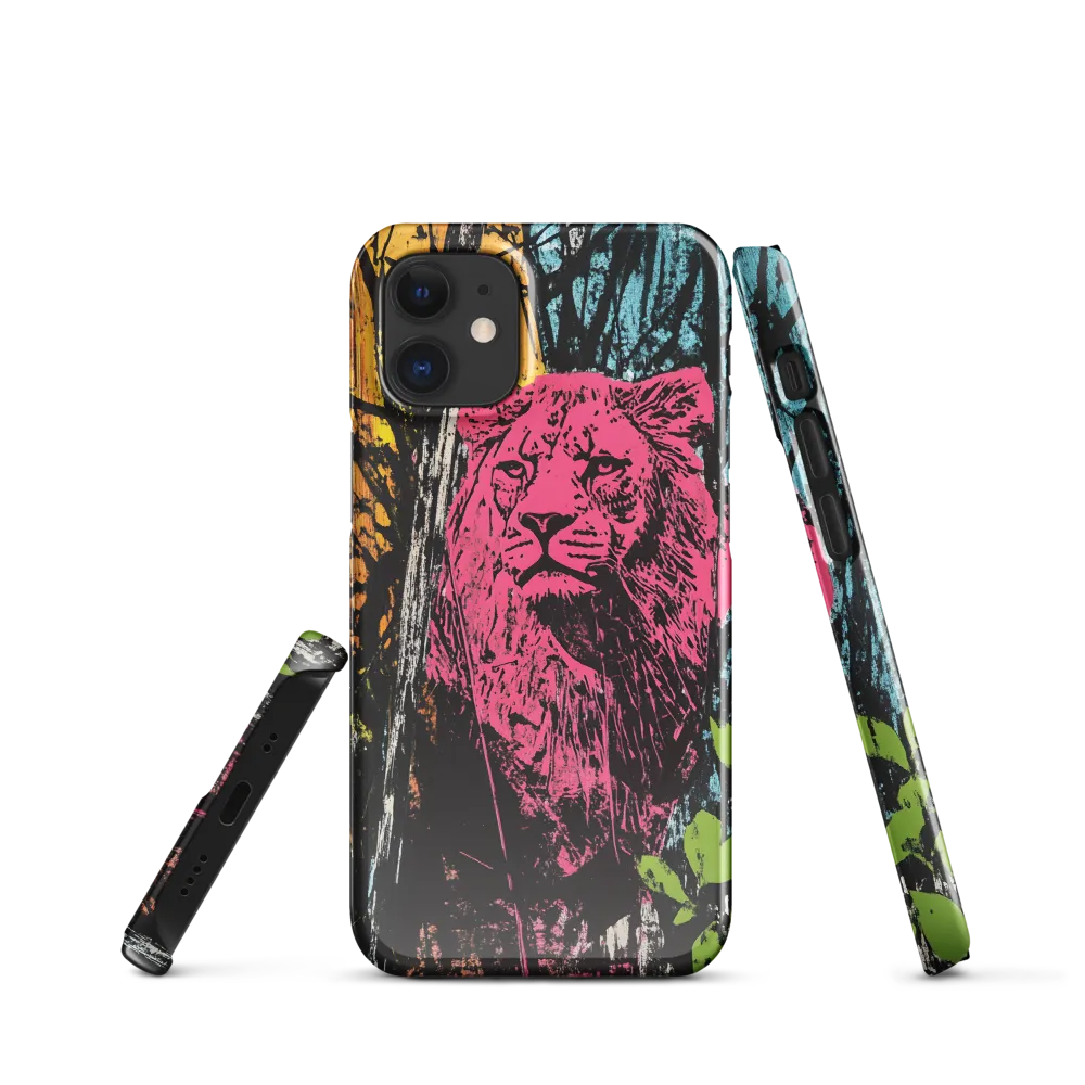 Fierce Vibrance: The Pink Lion