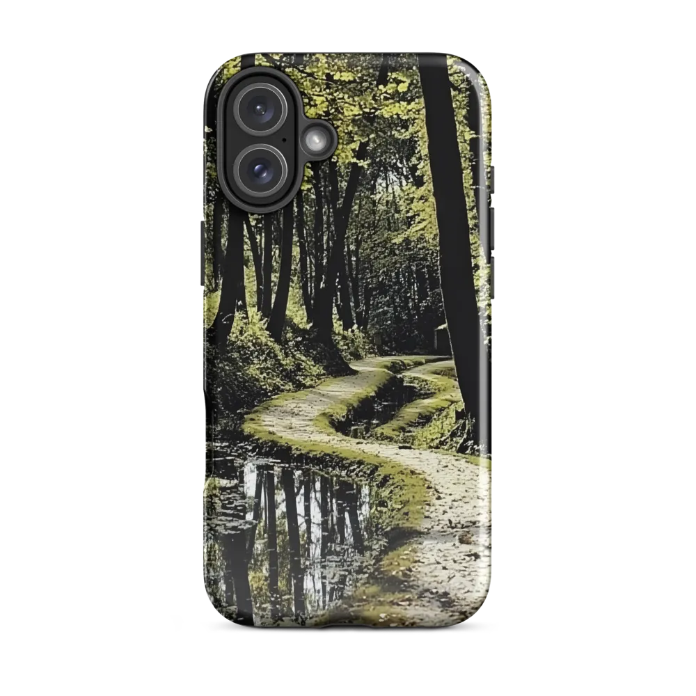 Whispers of the Forest Path | Phone Case |  16 Plus | Tough Case | Glossy