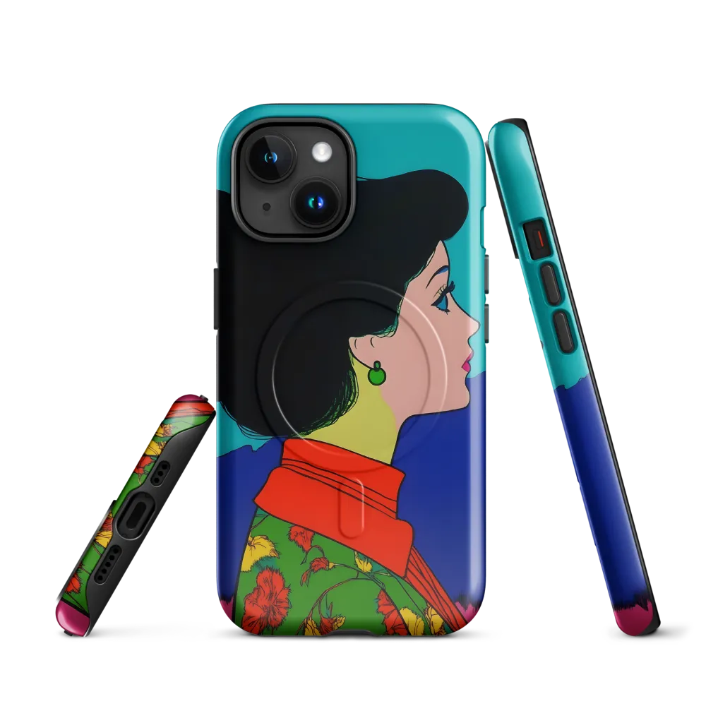 Whispers of Color: A Pop Art Portrait