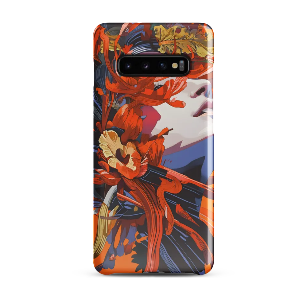 Floral Serenity | Phone Case |  S10 Plus | Snap Case | Glossy