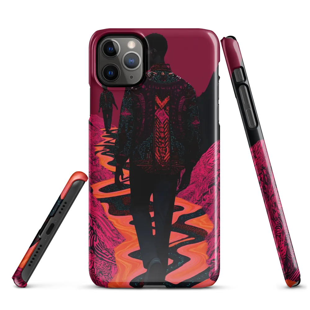 Journey Through the Vibrant Void | Phone Case |  11 Pro Max | Snap Case | Glossy