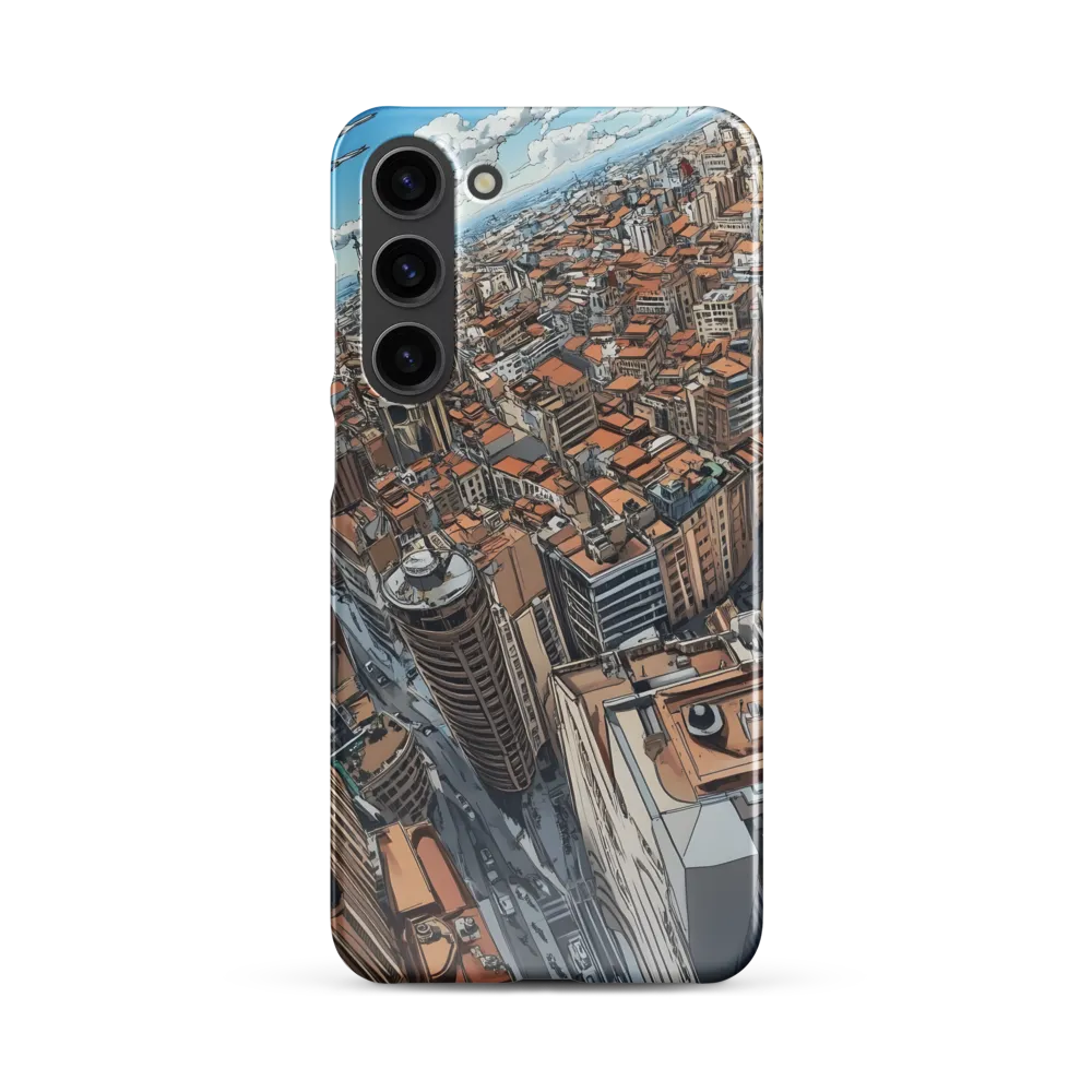 Aerial Symphony of Urban Life