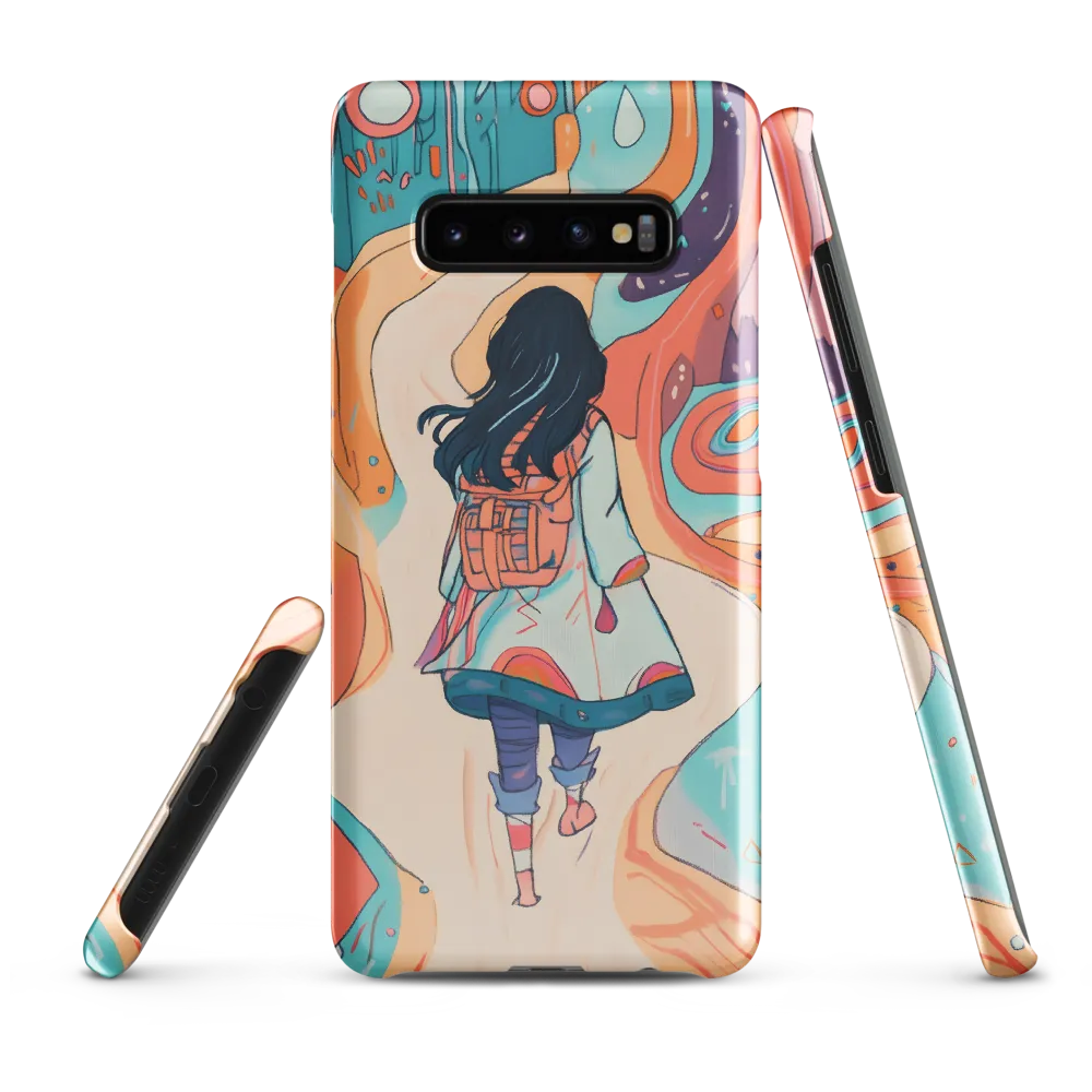 Journey Through a Whimsical Landscape | Phone Case |  S10 Plus | Snap Case | Glossy