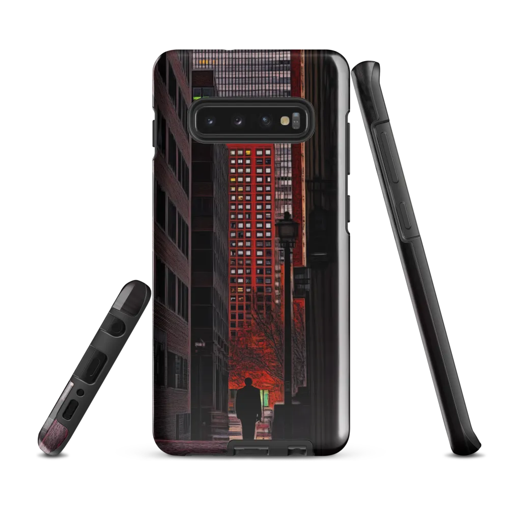 Solitude in the City | Phone Case |  S10 Plus | Tough Case | Glossy