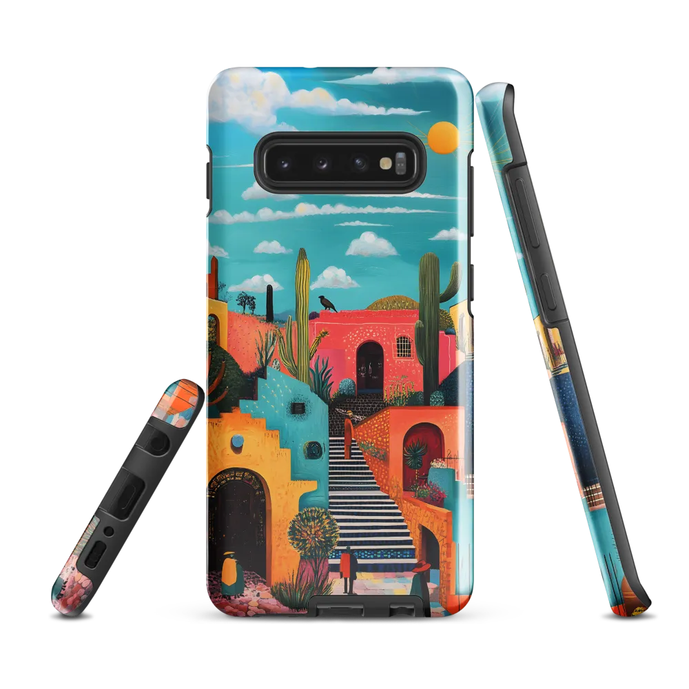 Colorful Architectural Harmony | Phone Case |  S10 Plus | Tough Case | Glossy