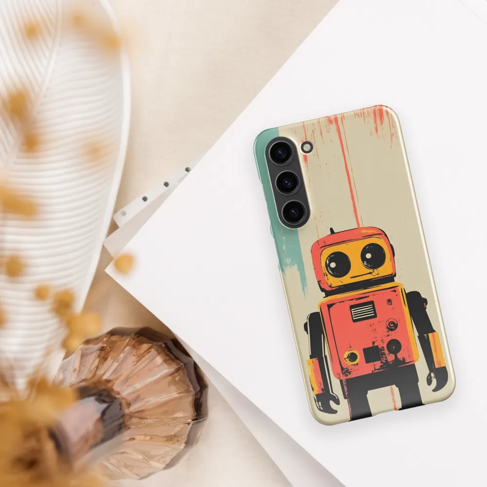 Retro Robot Charm