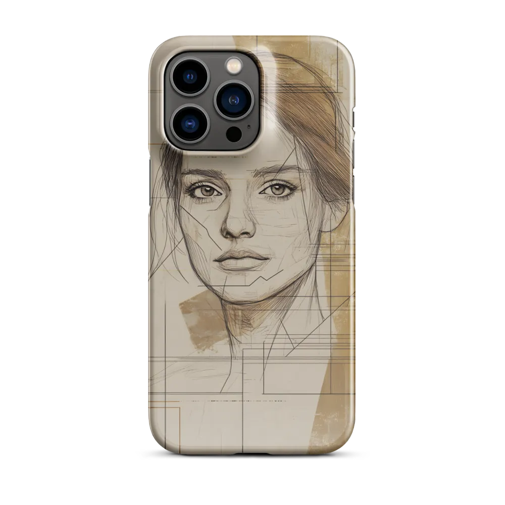 Geometric Elegance: A Modern Portrait