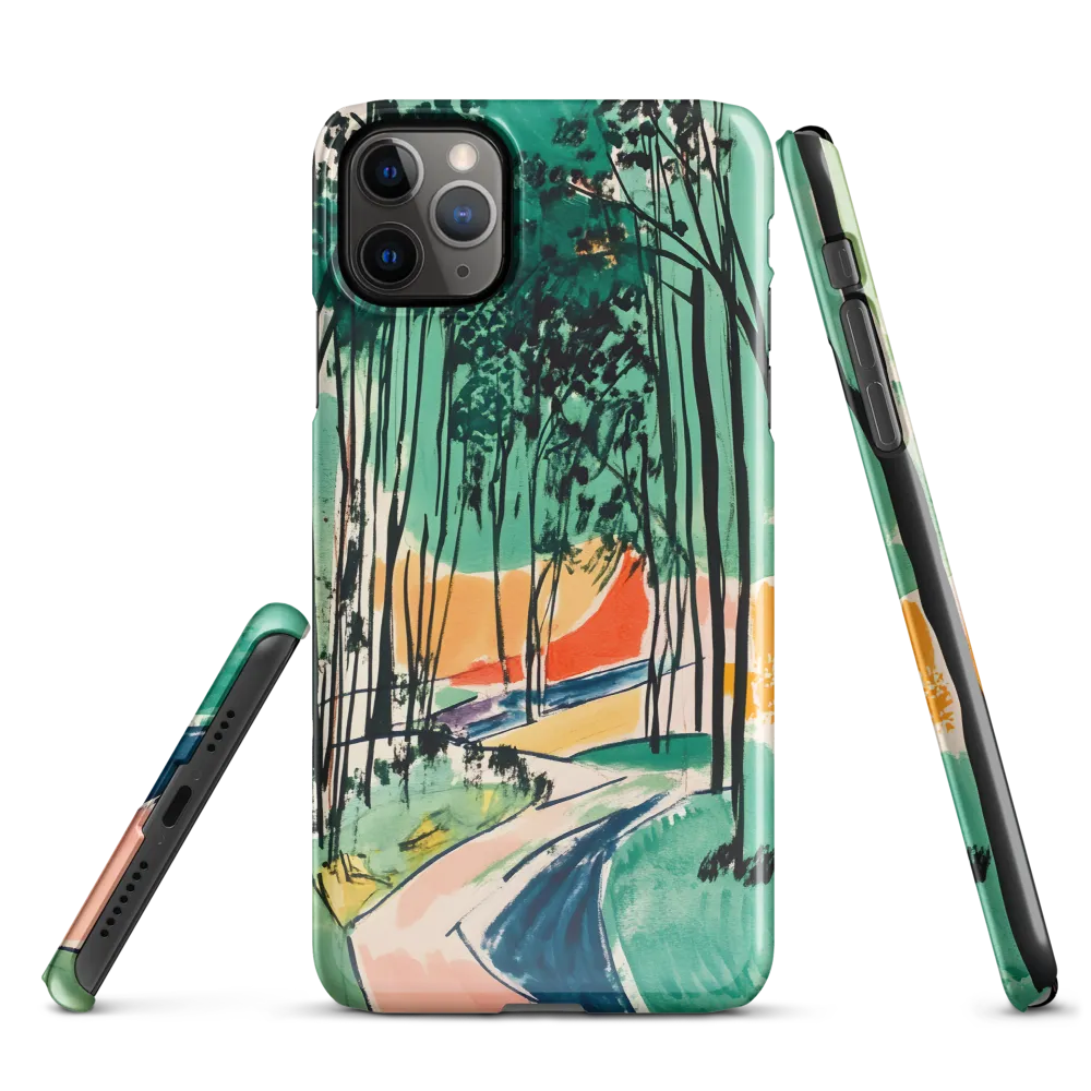 Winding Path Through the Forest | Phone Case |  11 Pro Max | Snap Case | Glossy