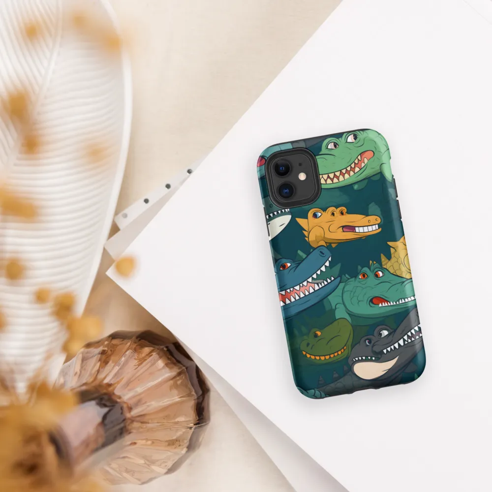 Cheerful Crocodilian Parade