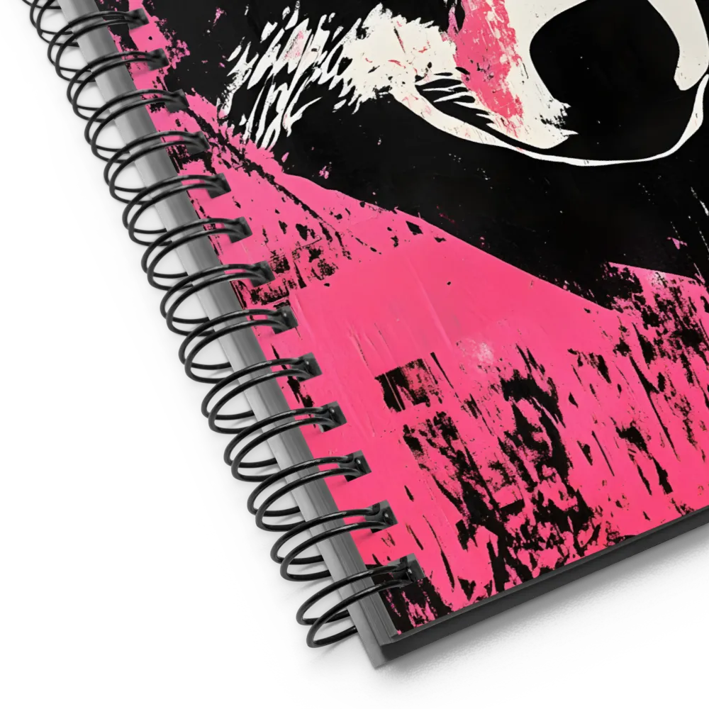 Intense Gaze of the Wolf | Spiral Notebook