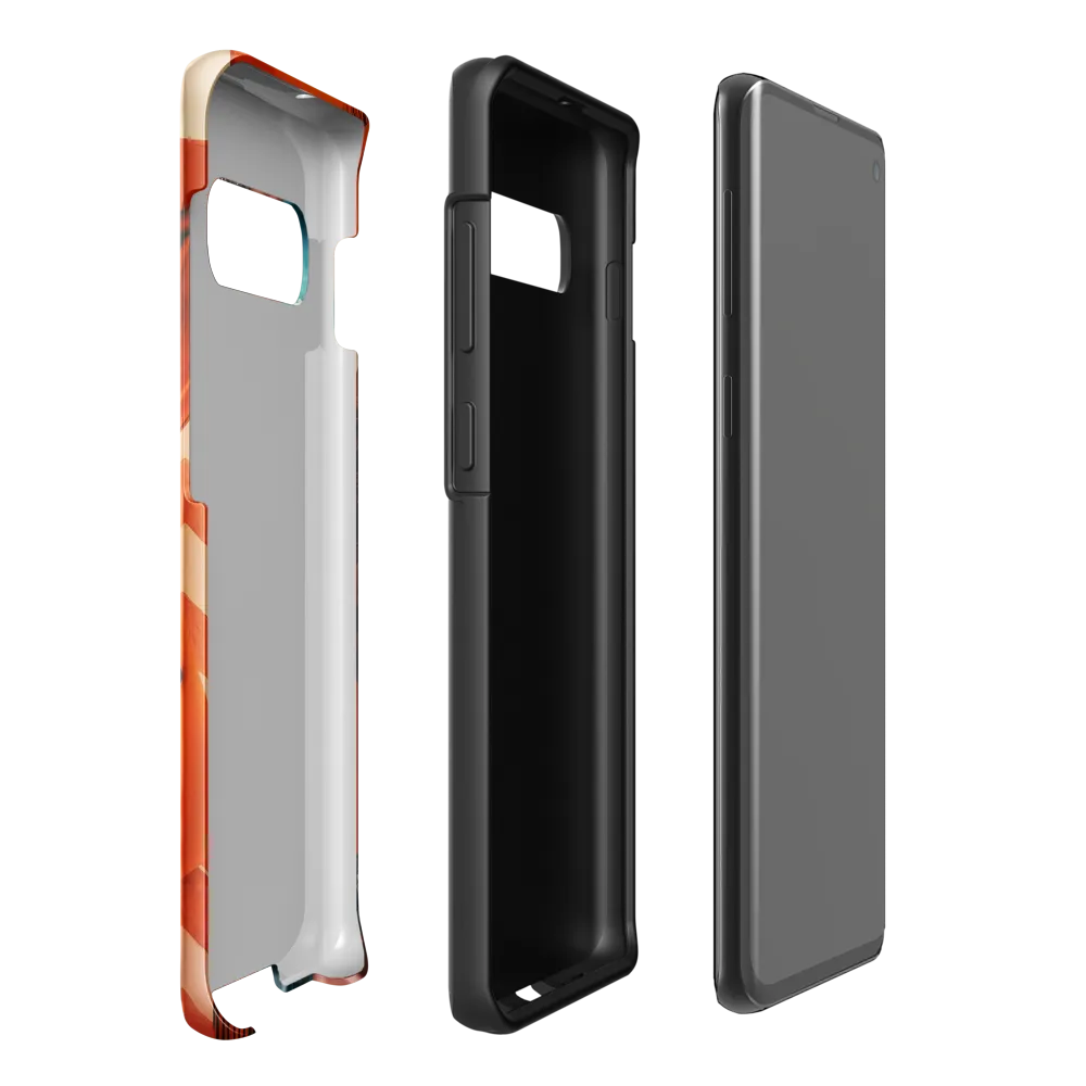 Vibrant Interplay: A Fusion of Fashion and Nature | Phone Case |  S10 Plus | Tough Case | Glossy