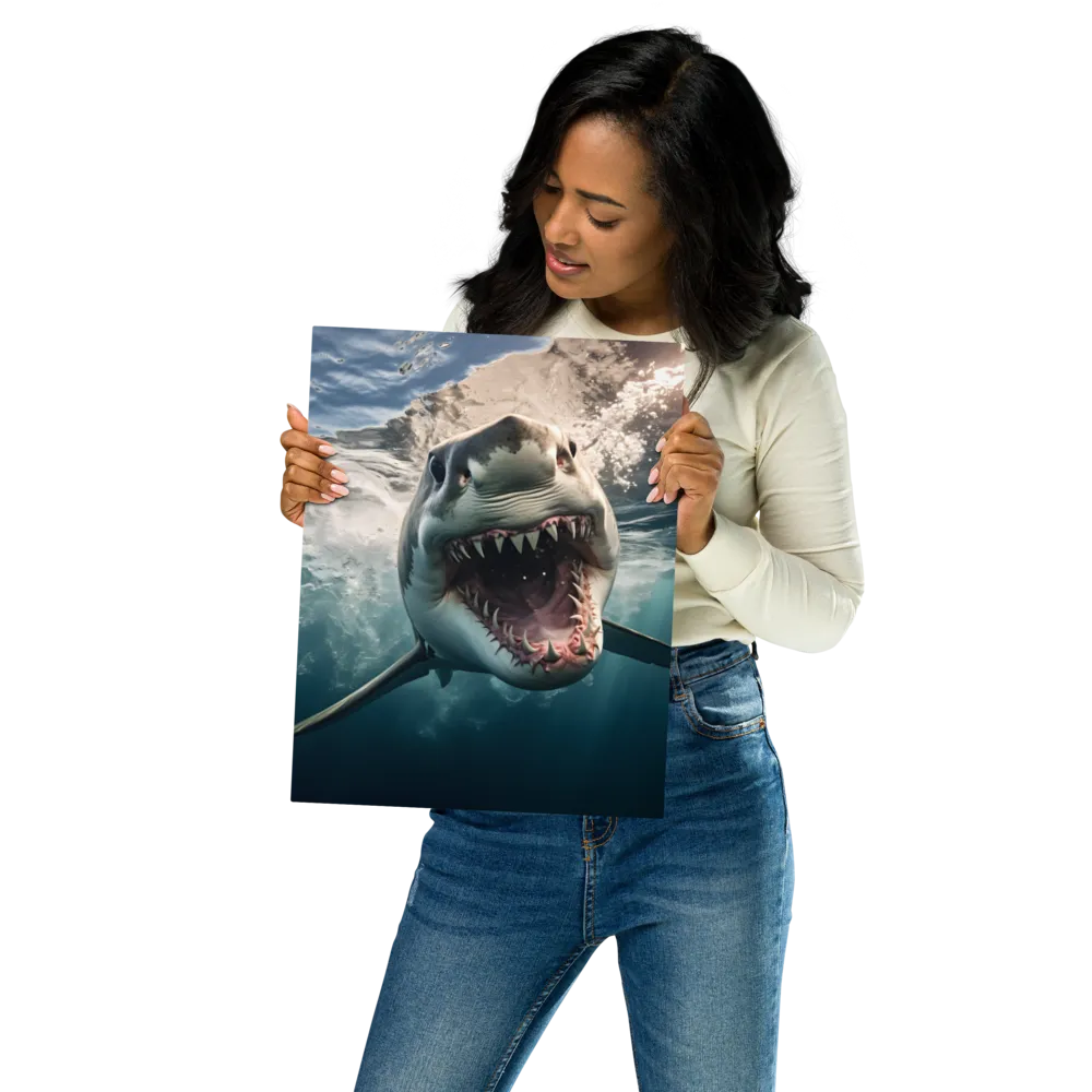 Fierce Majesty of the Ocean | Metal Print | 11″×14″