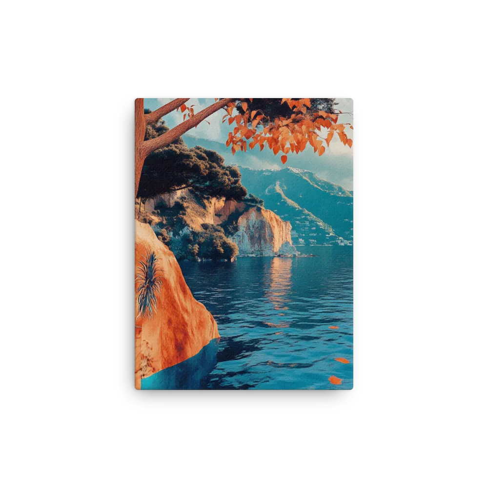 Elysian Waterscape | Thin Canvas | 9″×12″