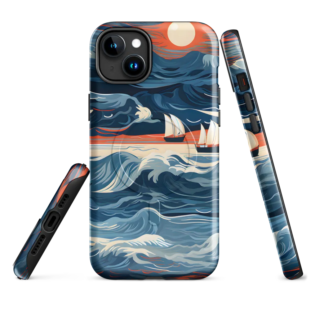 Ocean Whispers: A Voyage at Dusk