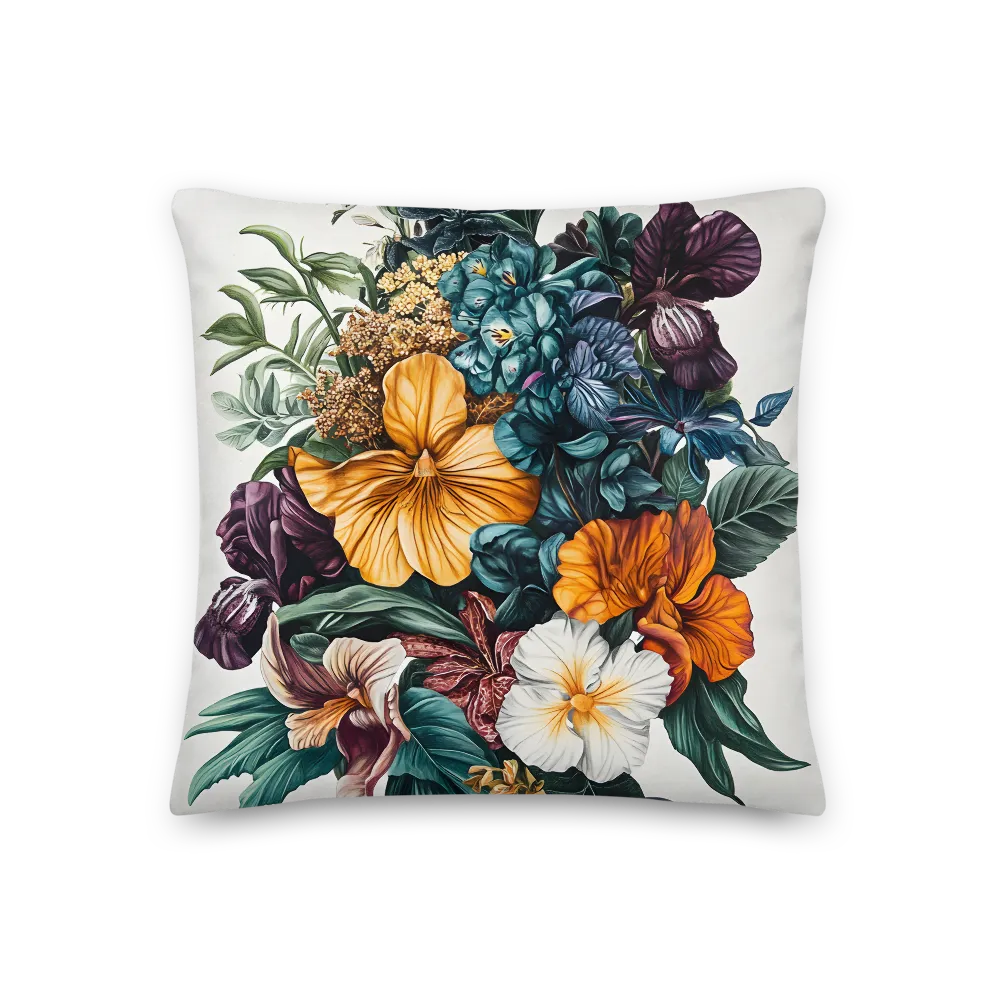 Floral Symphony | Pillow | 18″×18″