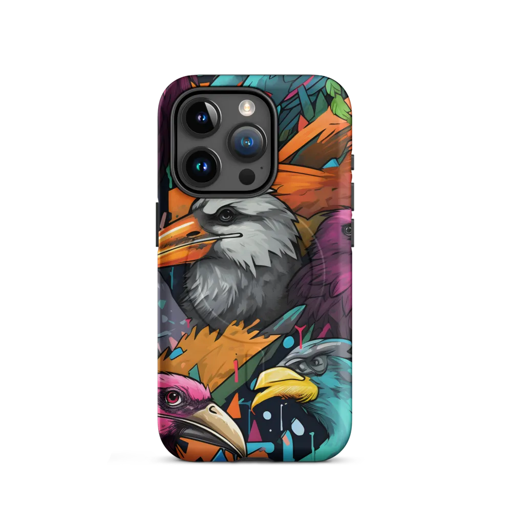 Avian Vortex: A Celebration of Color and Form