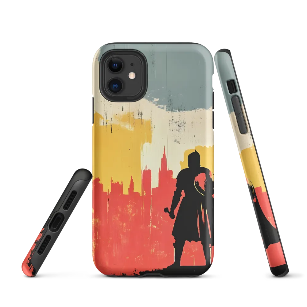 Hero in the Urban Dawn | Phone Case |  11 | Tough Case | Matte