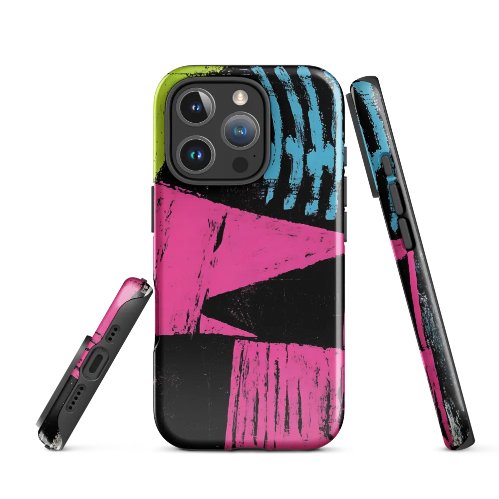 Dynamic Geometry | Phone Case |  16 Pro | Tough Case | Glossy