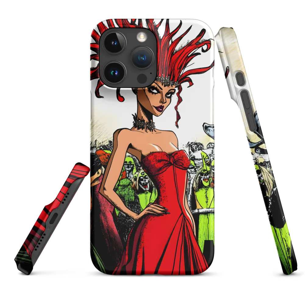 Fiery Elegance: A Fashion Statement