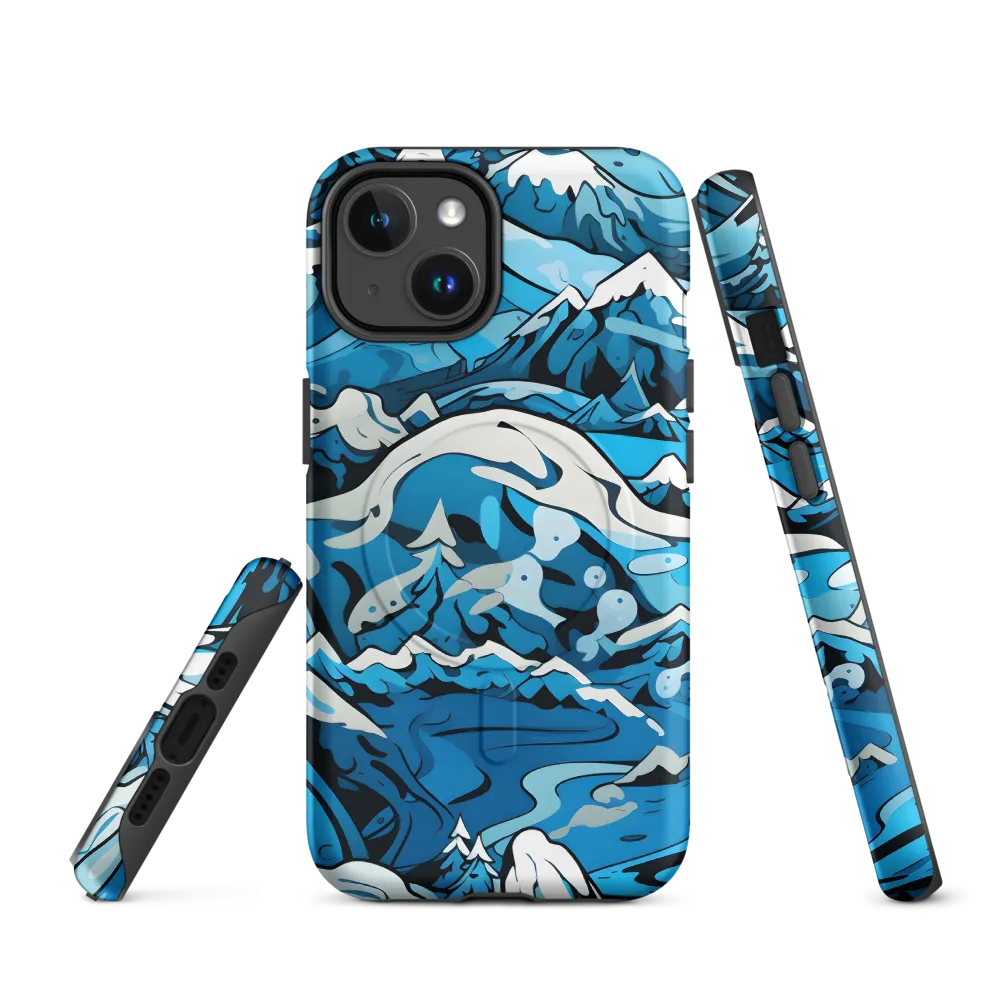 Frozen Harmony: A Blue Mountain Odyssey