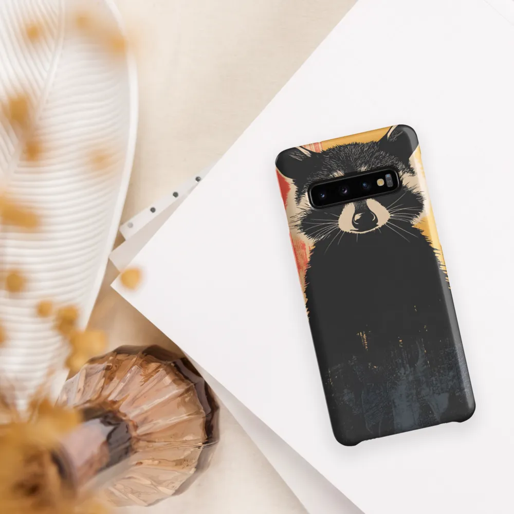 Whimsical Raccoon Portrait