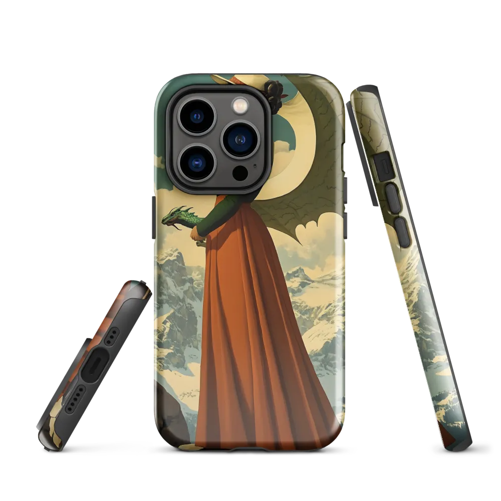 Mystic Harmony: The Dragon Keeper | Phone Case |  14 Pro | Tough Case | Glossy