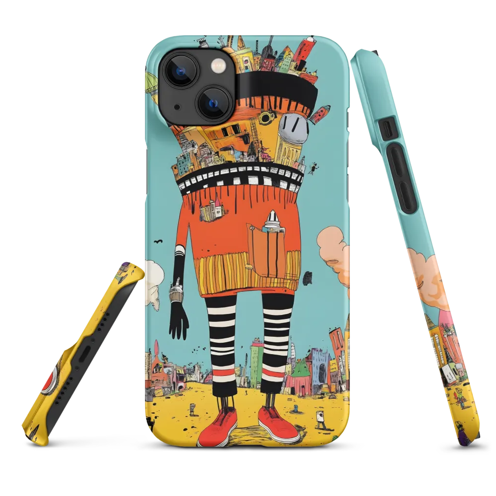 Urban Fantasia: A Whimsical Encounter | Phone Case |  14 Plus | Snap Case | Matte