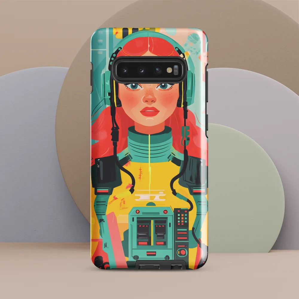 Astral Identity: The Futuristic Explorer | Phone Case |  S10 Plus | Tough Case | Glossy