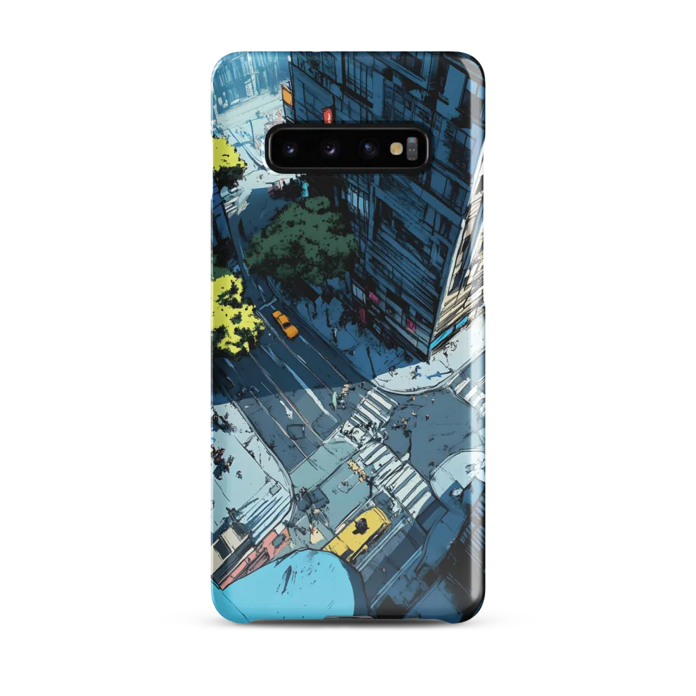 Urban Pulse: A Bird's Eye View | Phone Case |  S10 Plus | Snap Case | Glossy