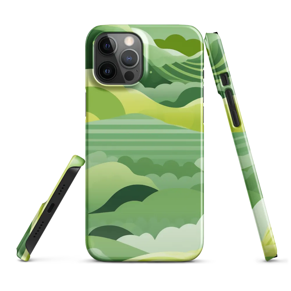 Tranquility in Green Waves