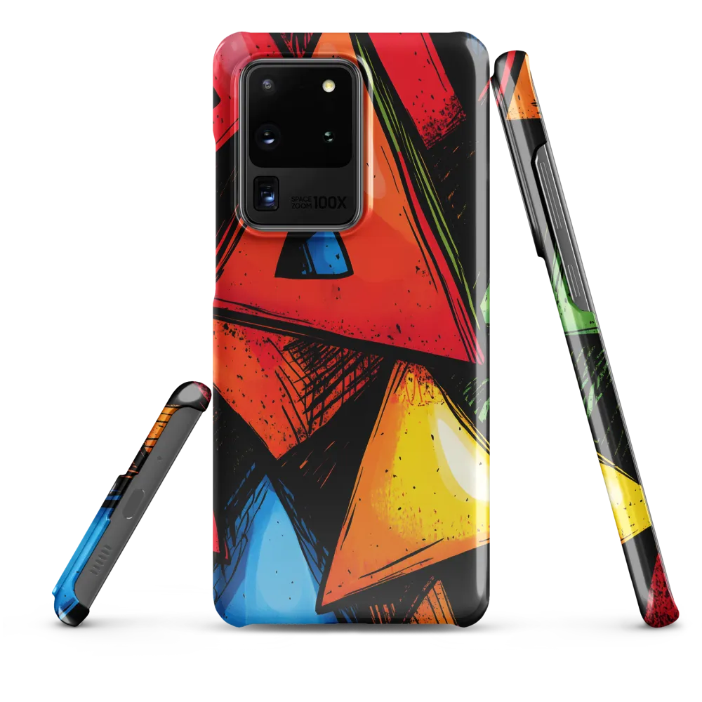 Vibrant Triangles in Abstract Harmony