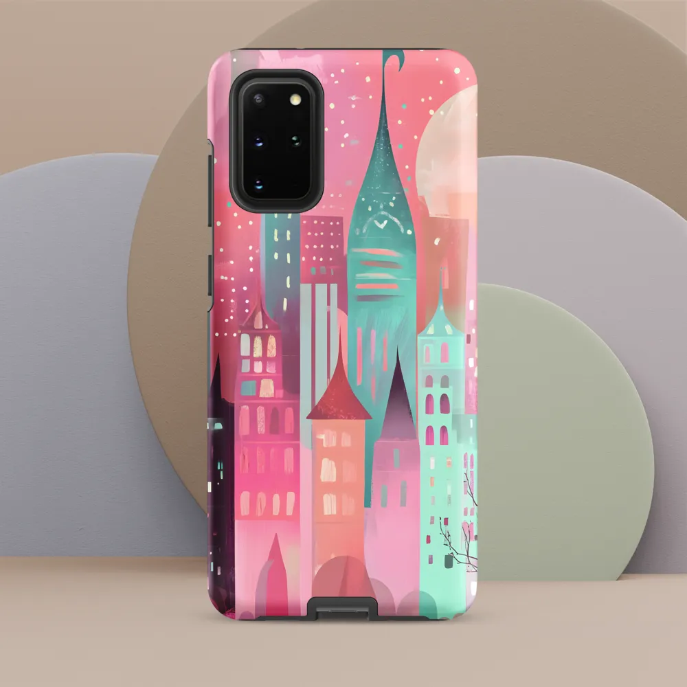 Whimsical City at Dusk