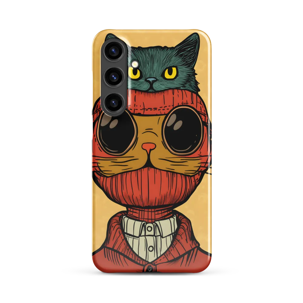 Whimsical Fusion: Cat and Human