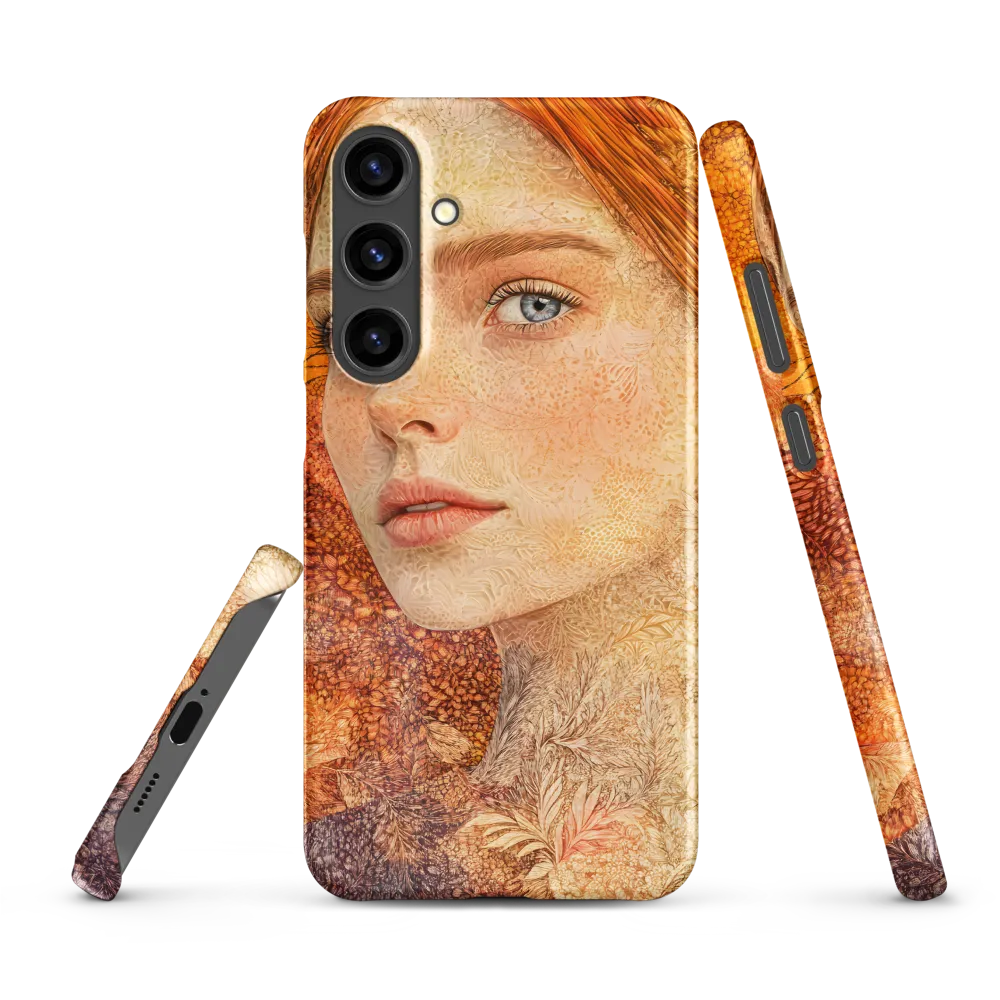 Embracing Autumn's Glow | Phone Case |  S24 Plus | Snap Case | Matte
