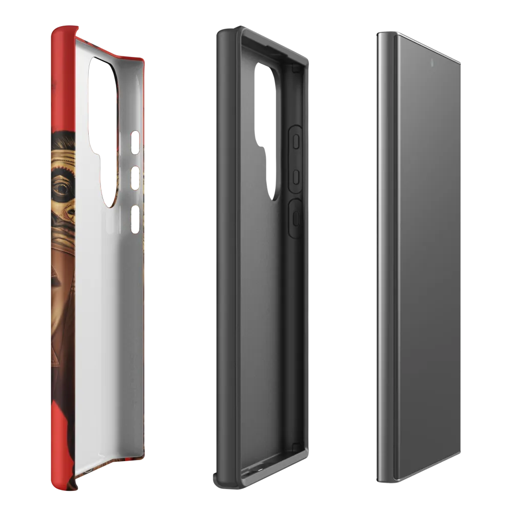 Ethereal Confidence: A Portrait of Modern Monsters | Phone Case |  S23 Ultra | Tough Case | Matte