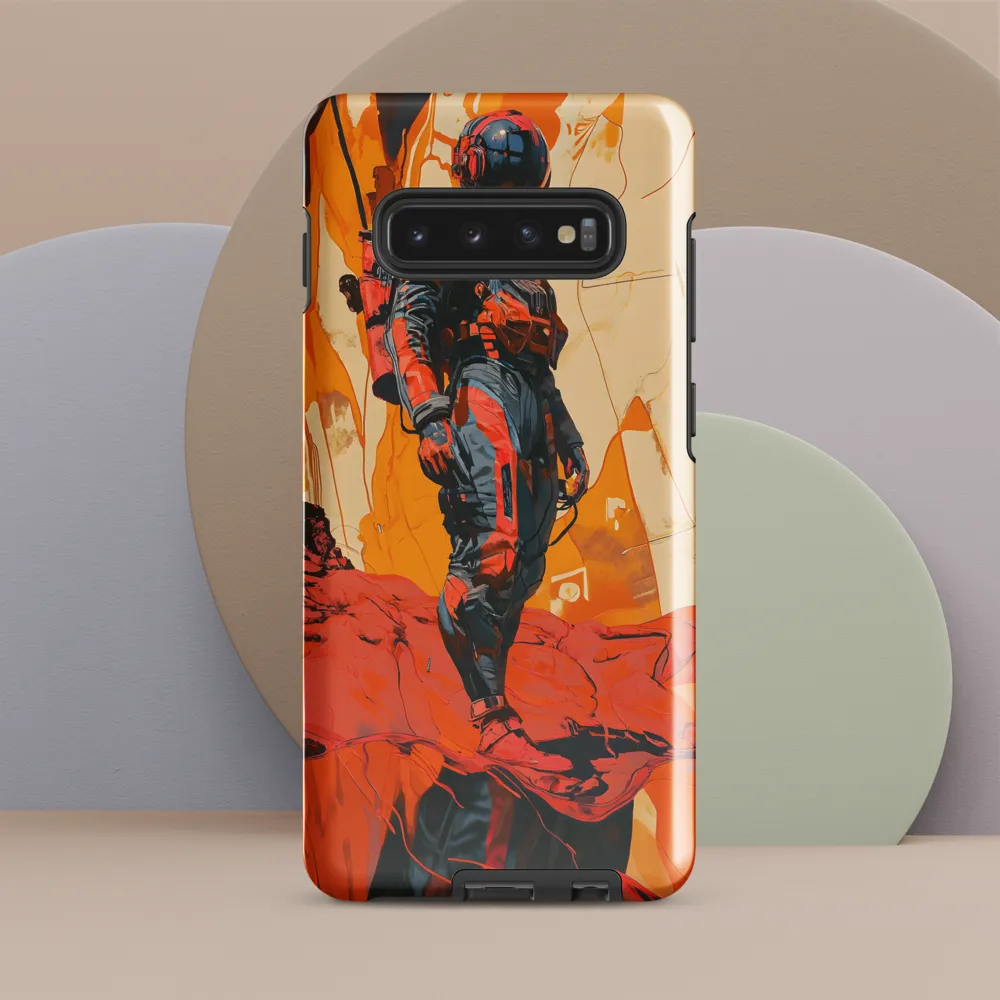 Solitude in the Stars | Phone Case |  S10 Plus | Tough Case | Glossy