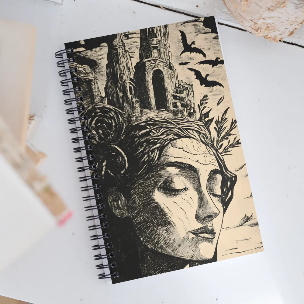 Whispers of the Night | Spiral Notebook