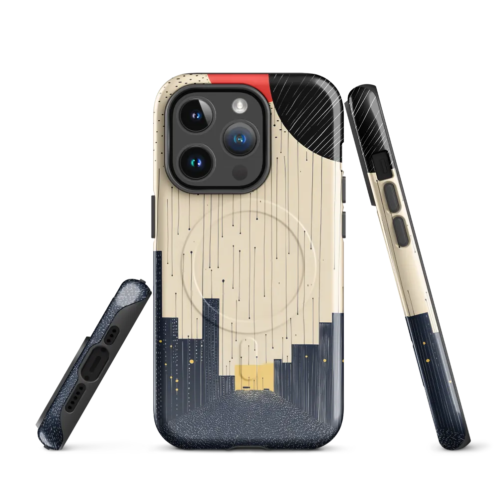 Whispers of the Urban Sky | Phone Case |  14 Pro | MagSafe® Tough Case | Glossy