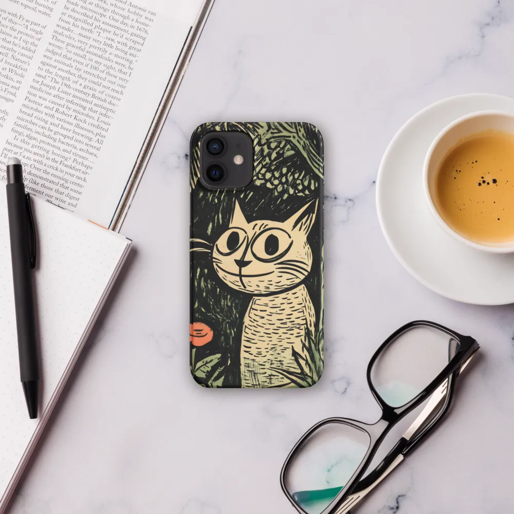 Whimsical Cat in the Forest