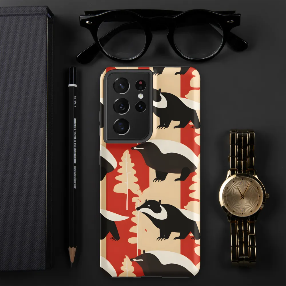 Wildlife Pattern: The Badger Tale